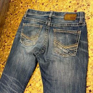 Mens BKE Buckle Jake Straight leg 32S